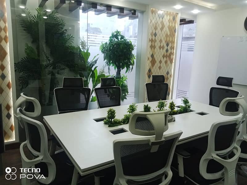 Fully furnished Brand New office rent with lift DHA phase 2 ext 13