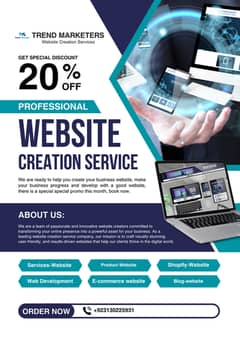 services website ,E-commarce,Blog website All types website avaliable