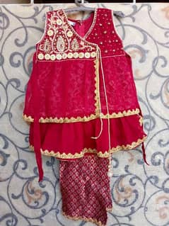 frock sharara lenga