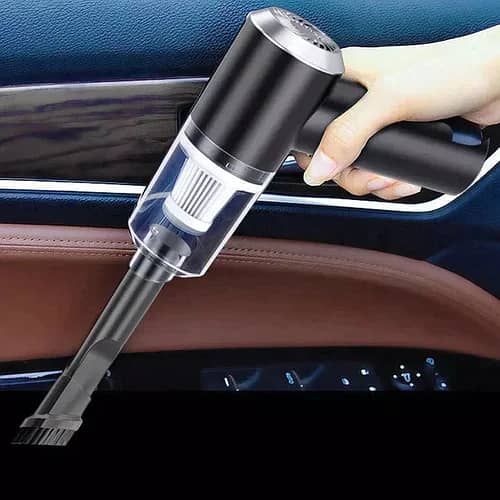 Mini Rechargeable Vacuum Cleaner - 2 in 1 Dust Collecting & Car 3