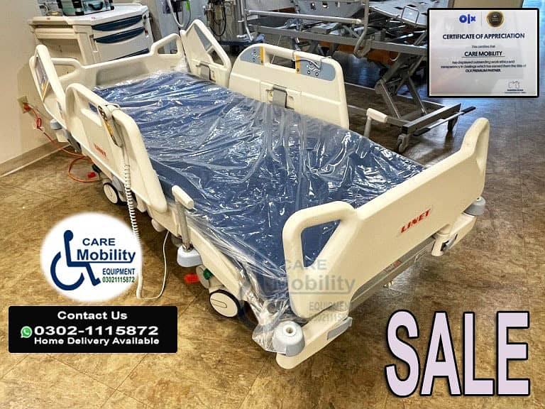 USA Imported Hospital Bed / Patient Bed / Medical Bed Electric Bed ICU 6