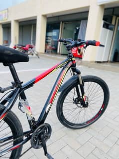 MTB Mountain Cycle Gold Bike