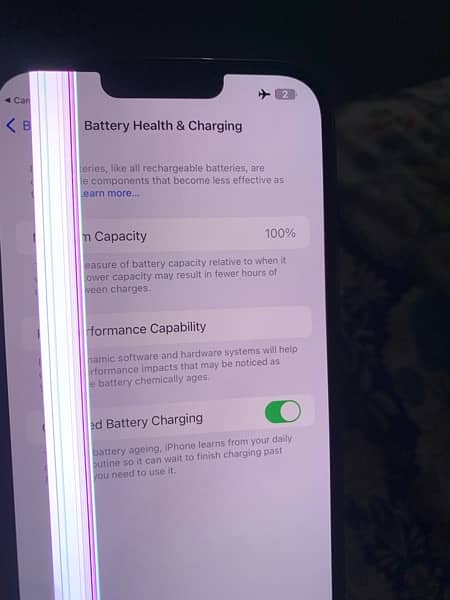 I phone 13 pro max panal broken necha say work nhi karta 0