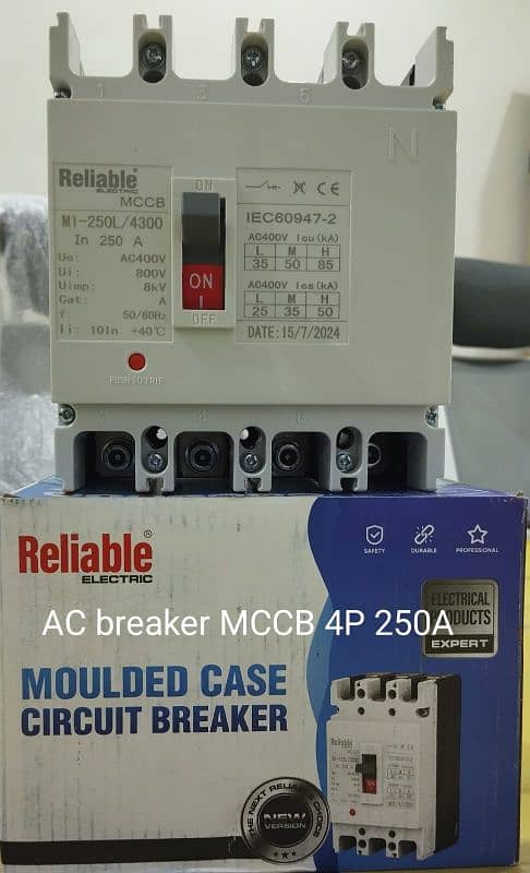 MCCB breaker available wholesale price with One Year  worrenty 2