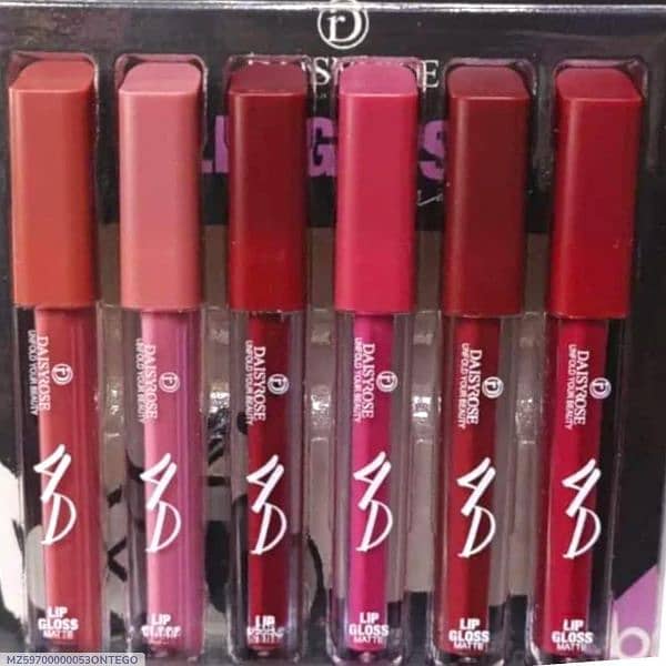 Matte Lip Gloss Pack Of 6 Only 700 1