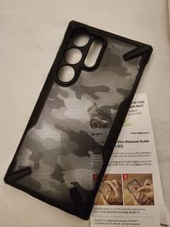 Ringke Original Samsung S23 ULTRA | Fusion X Black Camo Case | USA 0