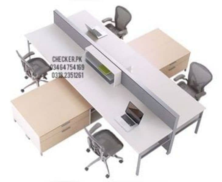 office table, workstation, cubical, executive table, office furniture 1