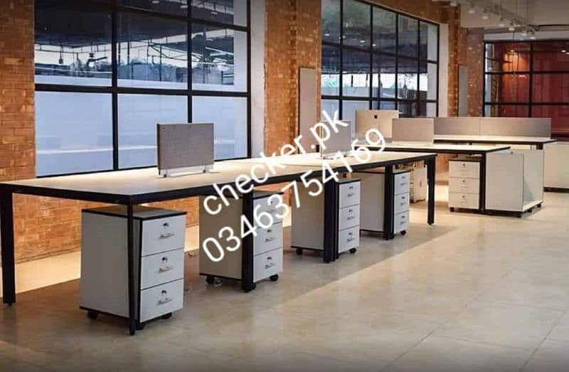 office table, workstation, cubical, executive table, office furniture 3