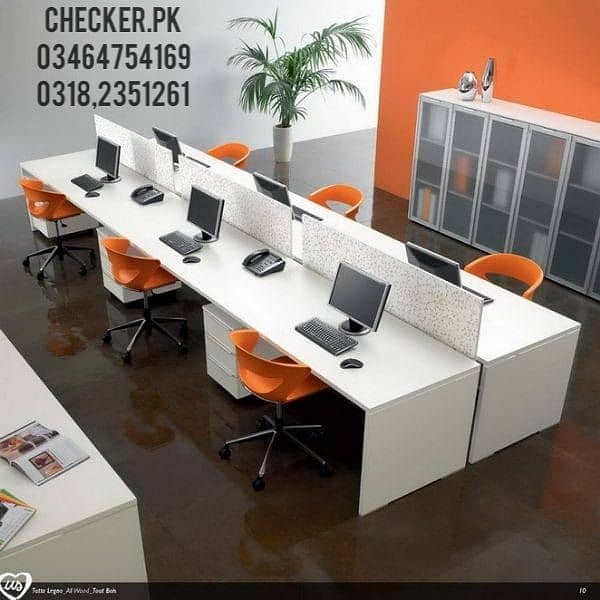 office table, workstation, cubical, executive table, office furniture 7