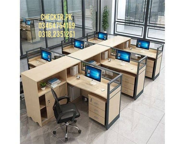 office table, workstation, cubical, executive table, office furniture 8