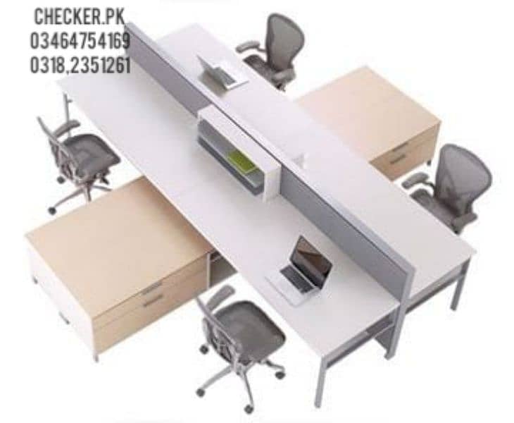 office table, workstation, cubical, executive table, office furniture 13