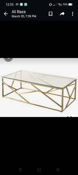 Dinning Table | Side Table | Center Table | Console | Steel Table 2