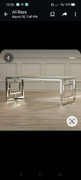 Dinning Table | Side Table | Center Table | Console | Steel Table 5