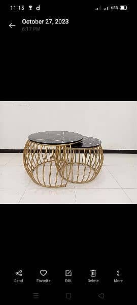 Dinning Table | Side Table | Center Table | Console | Steel Table 19