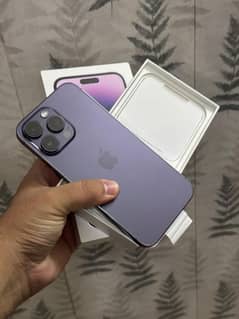 iPhone 14 Pro Max 128 LLA Purple PTA Approved 0