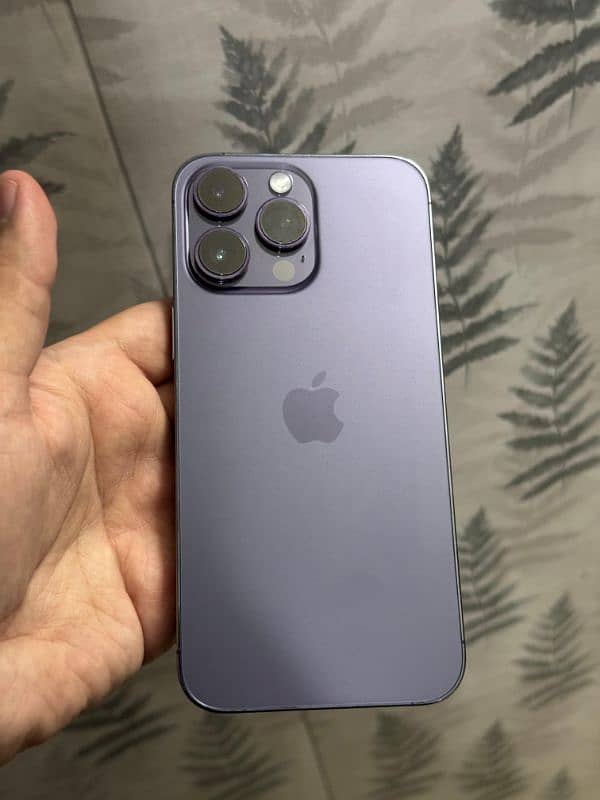 iPhone 14 Pro Max 128 LLA Purple PTA Approved 3