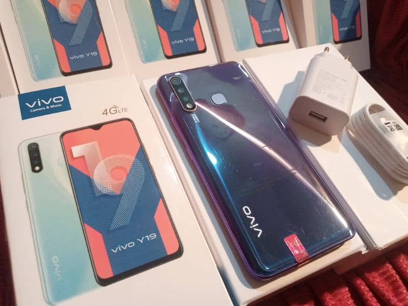 Vivo Y19 (8gb-256gb) 5000mah PTA Approved 2