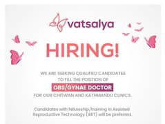 Receptionist Girl Required For Our Newly Clinic in Gujrat Branch