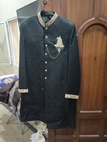 sale out 10/10 condition sherwani only one time one hour used 2