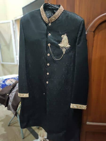 sale out 10/10 condition sherwani only one time one hour used 4