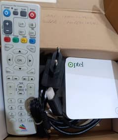 PTCL Smart TV set - Top - Box with All  org Accessories new condition