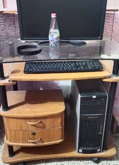 folding charpai and computer table