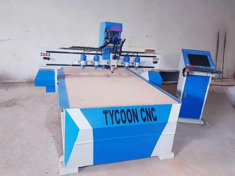 Cnc Machin/3D Wood work/Pawa Rotation Machine/CNC Wood Router Machine 2