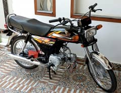 Honda CD 70 Black 2022