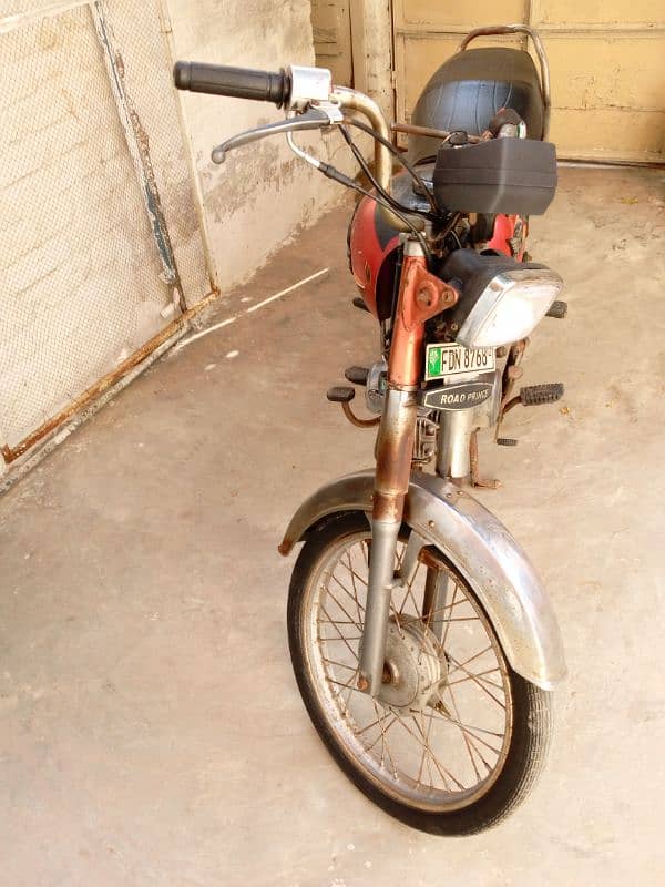 road Prince motorcycle for sale car original letter nahi hai 1