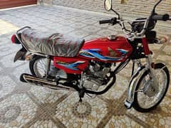 Honda CG125 red color