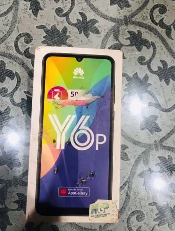 Huawei y6p with box 2