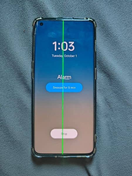 Oneplus 10 Pro with greenline on screen 0