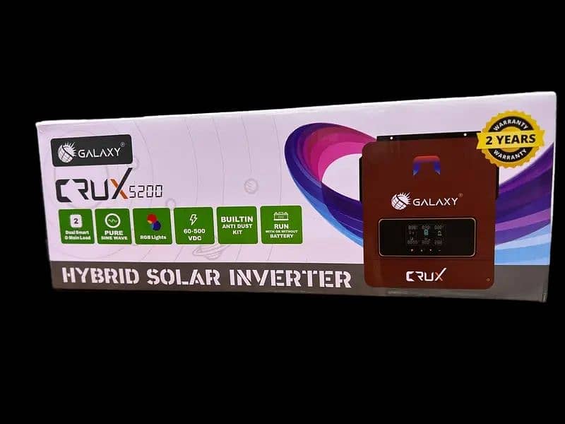 Galaxy Crux 4200watt hybrid inverter with out warranty 2