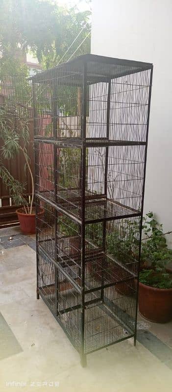 2 cages for hens/birds 5