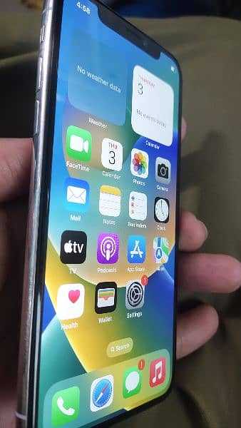 I phone x in very good condition non PTA 64 GB 4