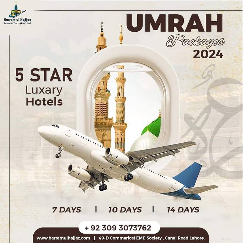 Umrah /Visit Visas/and All Air tickets Services 16