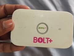 Zong internet device Unlocked all sim working physically 0