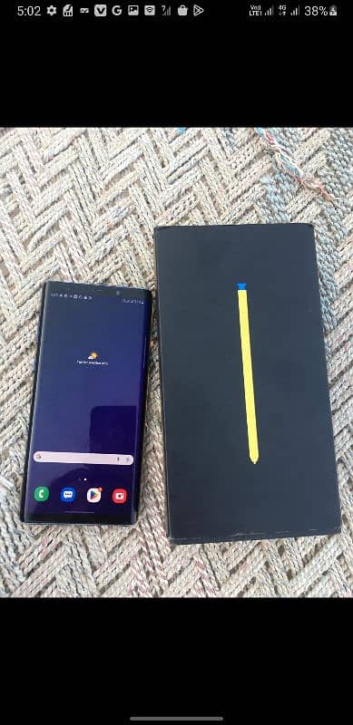 samsung note9 10 by 10 ha Full ok ha 6 128 ma ha with box 0