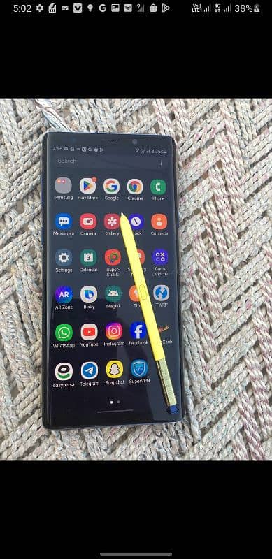 samsung note9 10 by 10 ha Full ok ha 6 128 ma ha with box 4