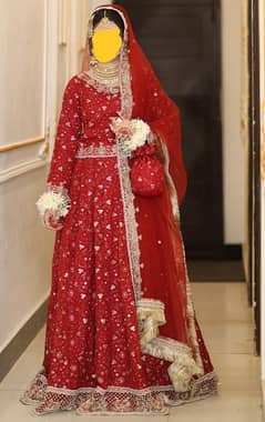 Bridal barat Lehnga with free jewellery set