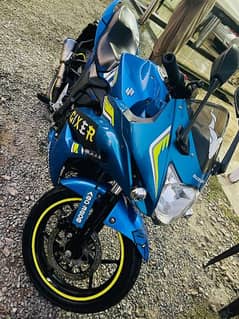 Suzuki Gixxer in Blue Color