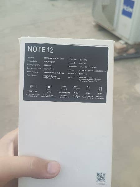 Infinix Note 12 G96 New No open No repeair Full New 17