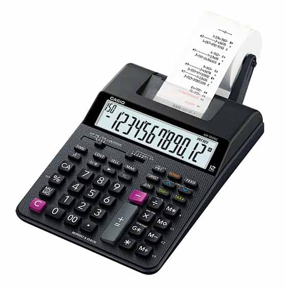 Casio HR100RC Printing Calculator 1