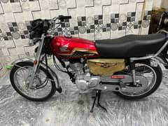 Honda cg 125 se (gold edition )