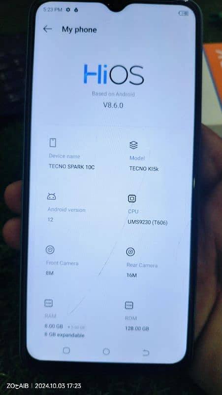 tecno spark 10c 1