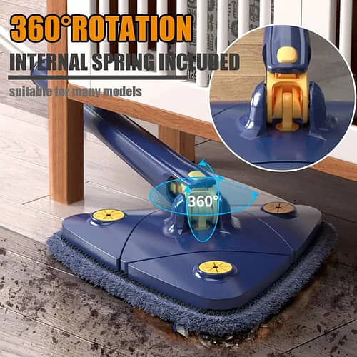 Adjustable 360 Degree Rotatable Mop - Clean Like a Pro 1