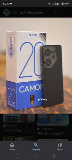 Tecno camon 20 8+8 256gb