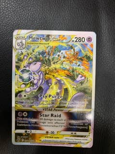 pokemon card Mewtwo V Star