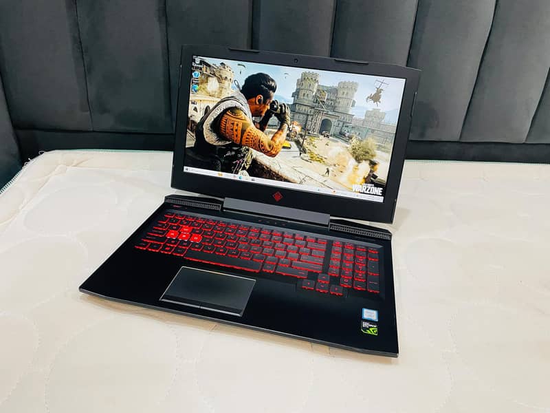 Hp Oman i7 Nvidia 1050Ti 4GB IPS LED 16GB RAM 256GB SSD NVMe +1TB HDD 2