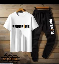 Free Fire T-Shirt+Trouser. Free Delivery/WhatsApp 03359487648